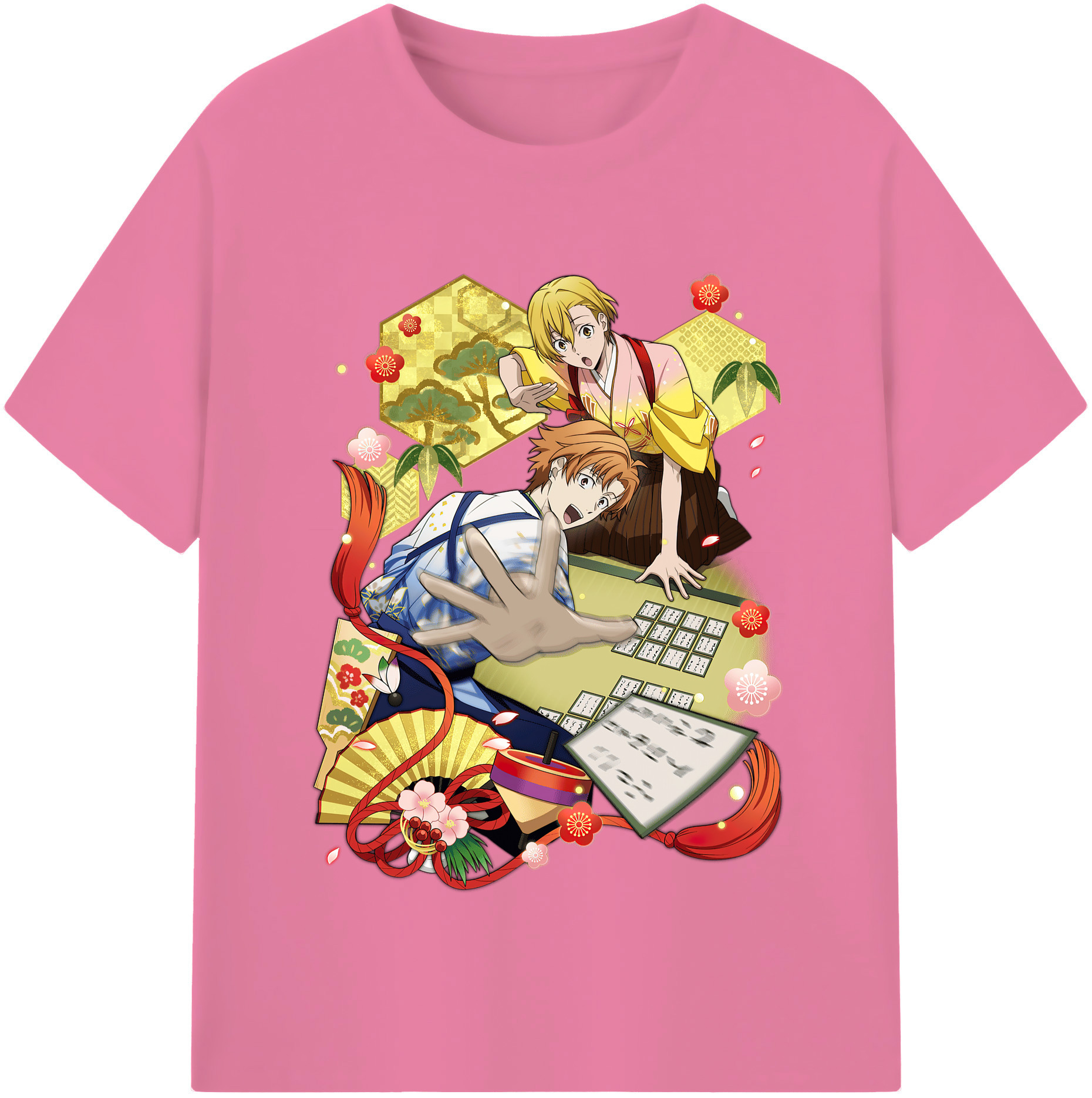 （画像用） 文豪ストレイドッグス Bungo Stray Dogs 綿100％半袖Tシャツ（フロントプリント）